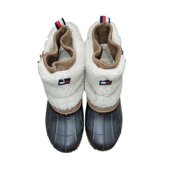 Tommy Hilfiger TWROANA Womens Sherpa Lined Duck Boots Size 7 - Picture 2 of 12